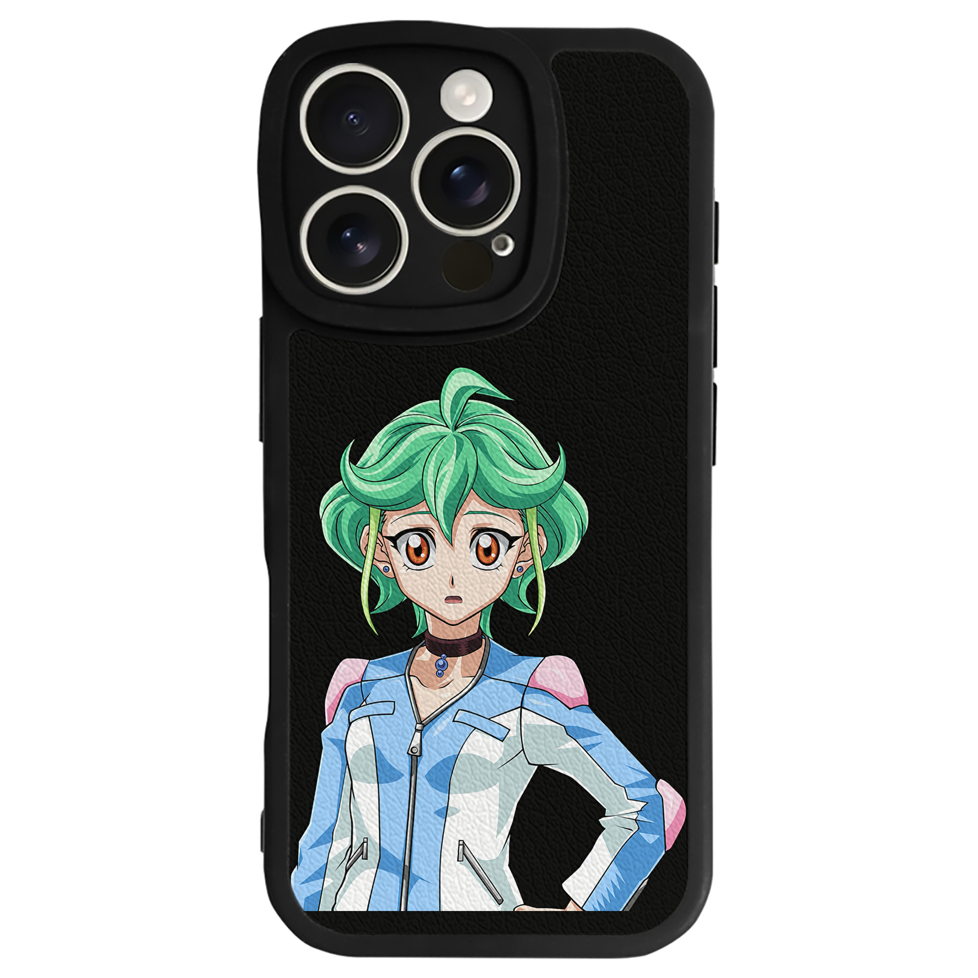 遊☆戯☆王 Yu-Gi-Oh! 【iPhone 16シリーズ対応】シリコンスマホケース（レザー調） 材質：シリコン